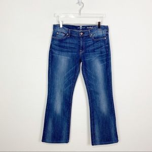 7 For all mankind boot cut jeans